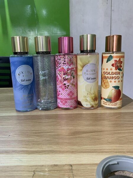 Perfumes and body splashes