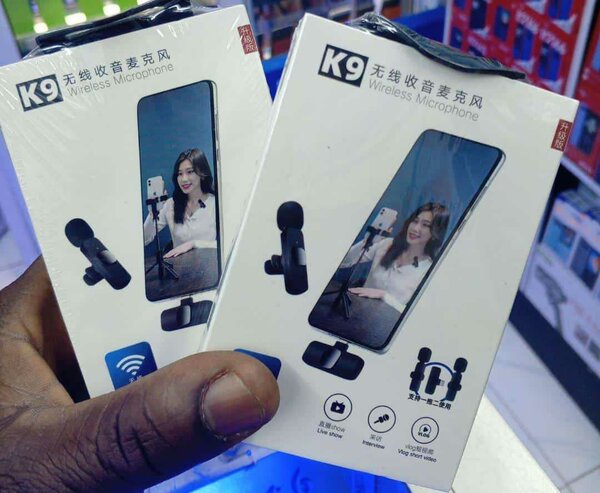 K9 Double Label Microphone For iPhone And Android