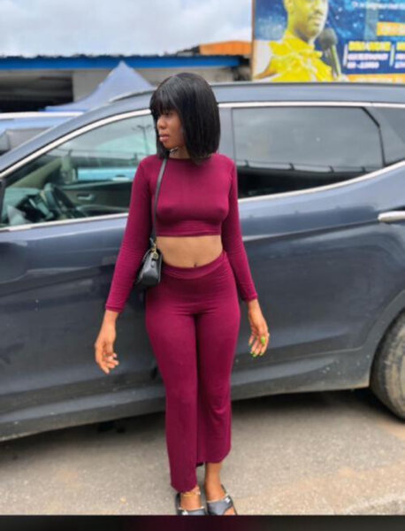 Ensemble rouge chic femme