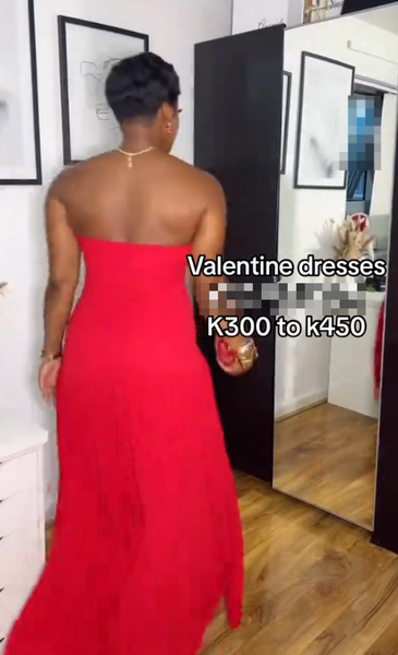 Women's red Dress