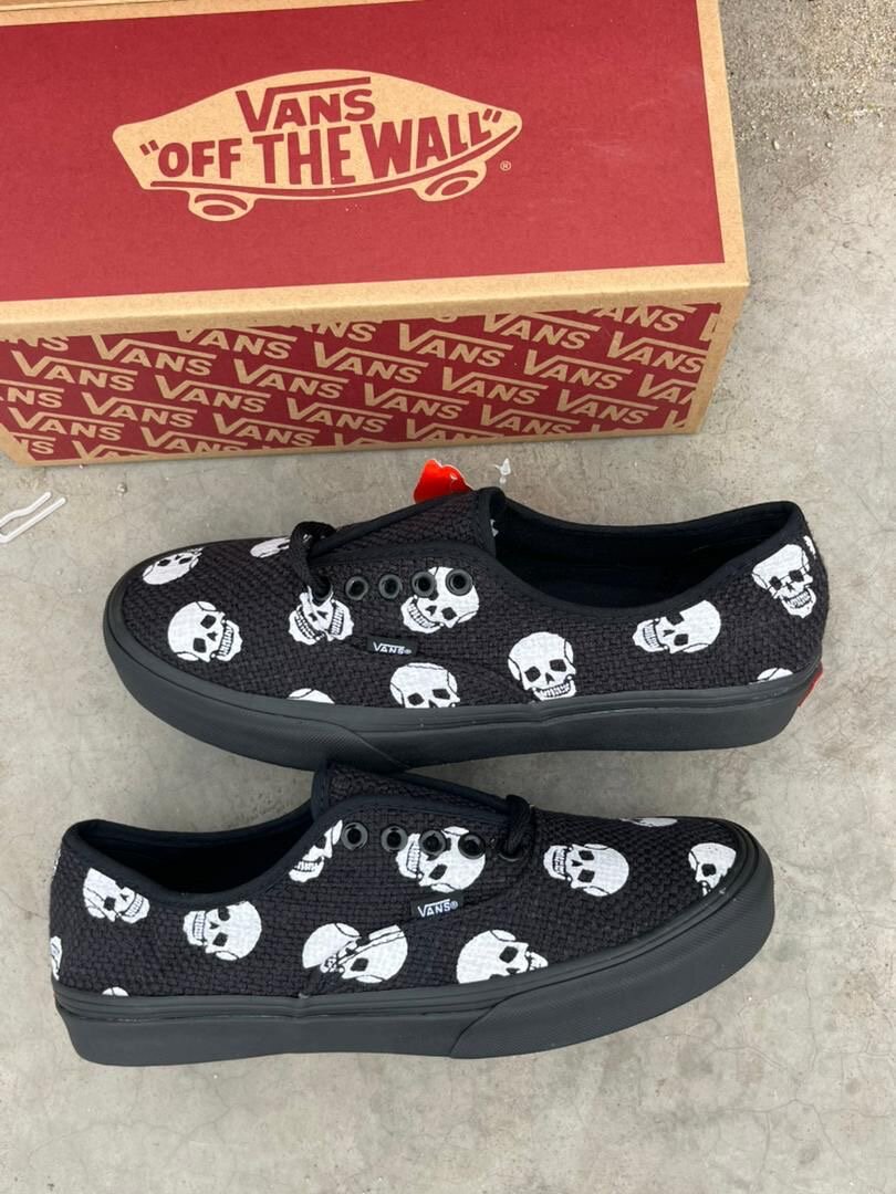 Baskets Vans Skull Noires
