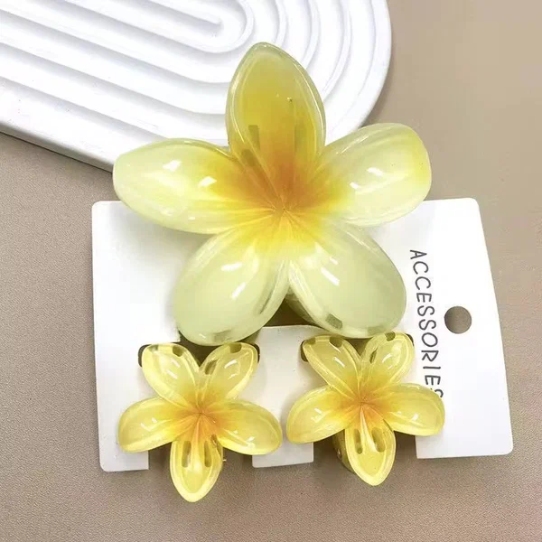 Pinces à cheveux fleuries