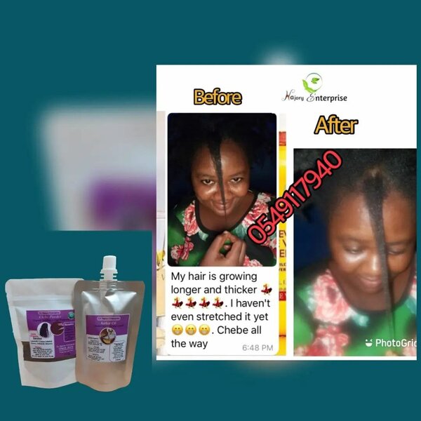 Chebe powder &Karkar oil( 100g/ml)