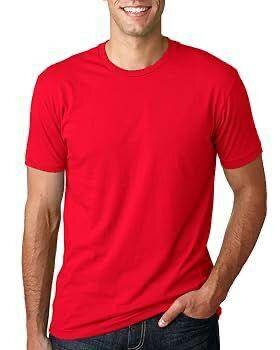 T-shirt rouge pour homme
