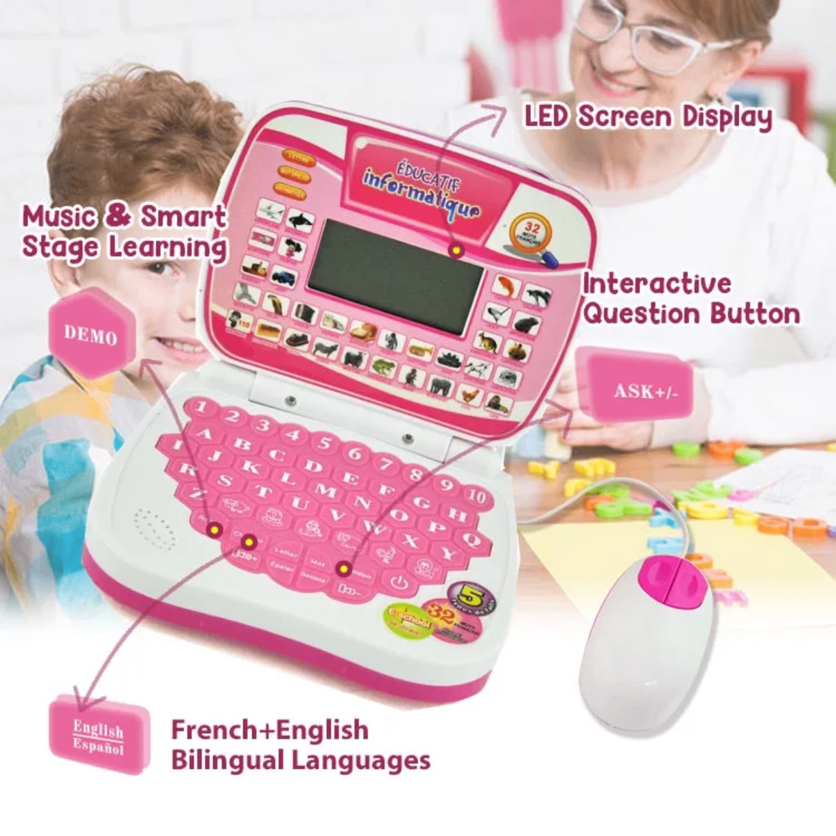 Ordinateur éducatif bilingue