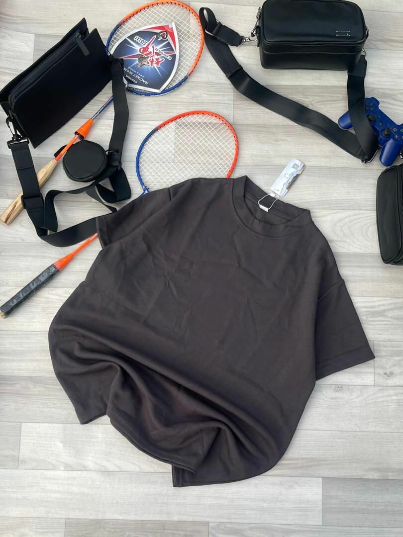 T-shirt ample en coton unisexe