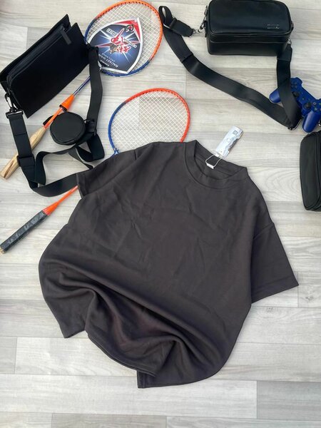 T-shirt ample en coton unisexe