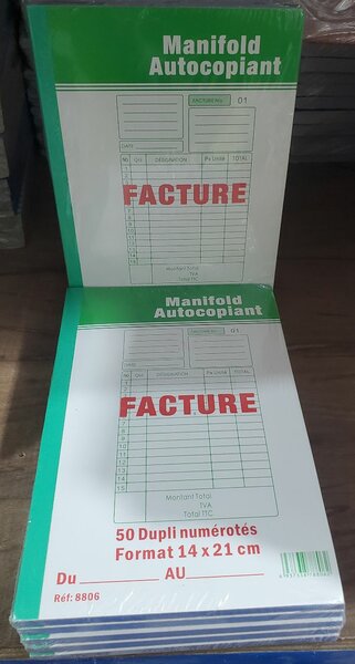 Manifold Facture Autocopiant