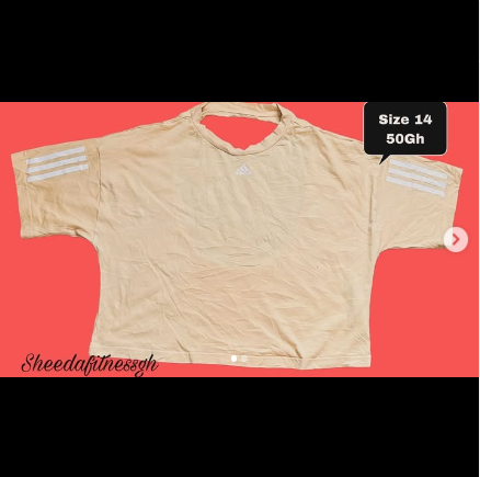beige women's top