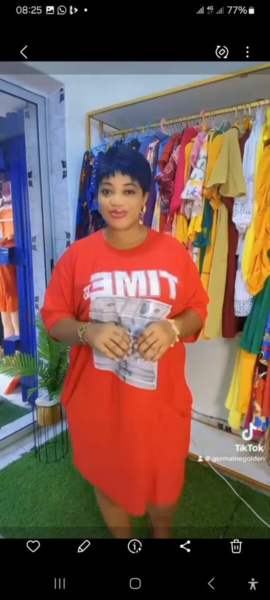 Ladies boller dress available