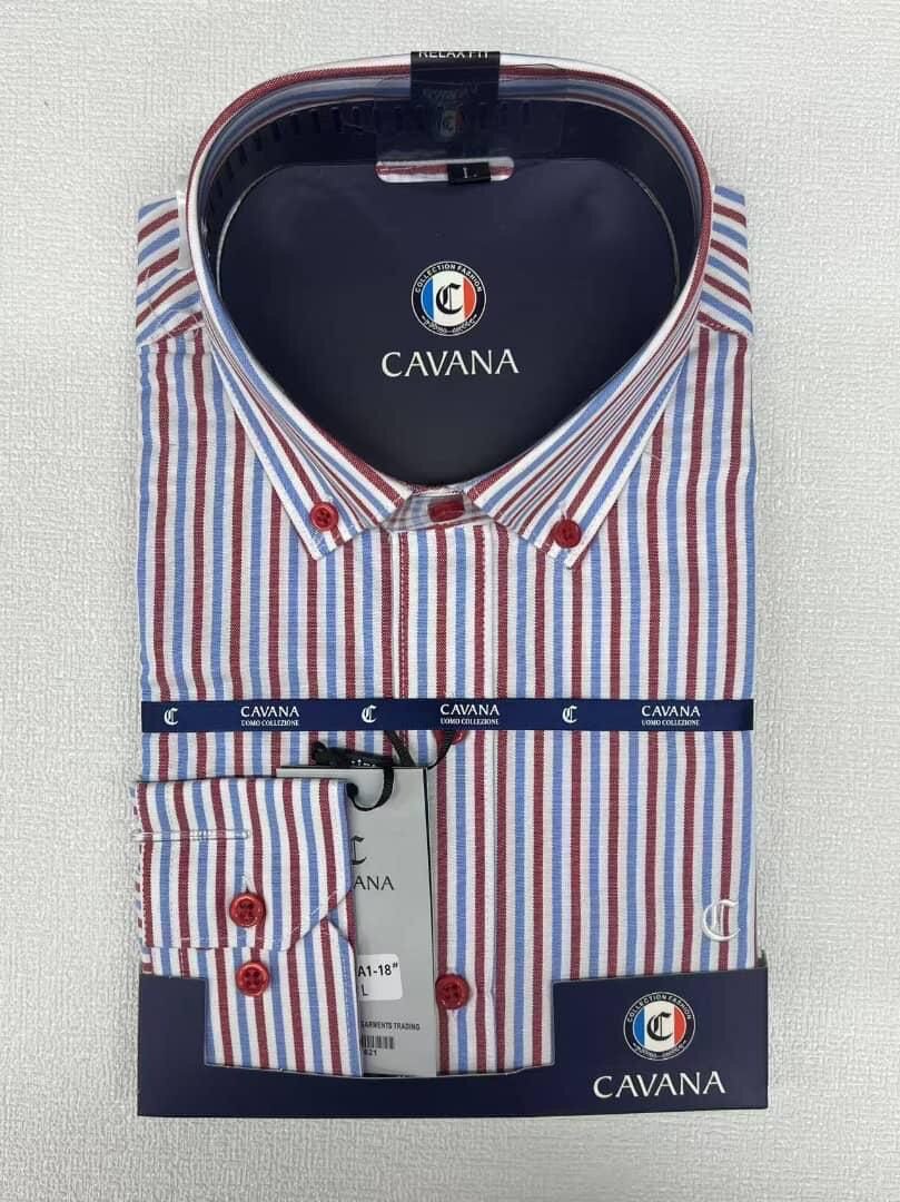 Chemise élégante à rayures homme