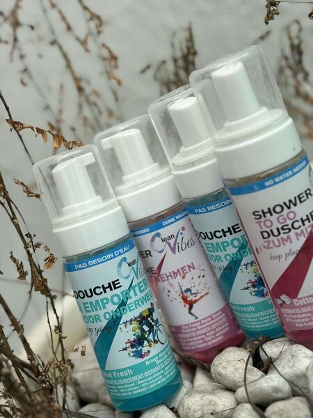 Mousse Douche Sans Eau