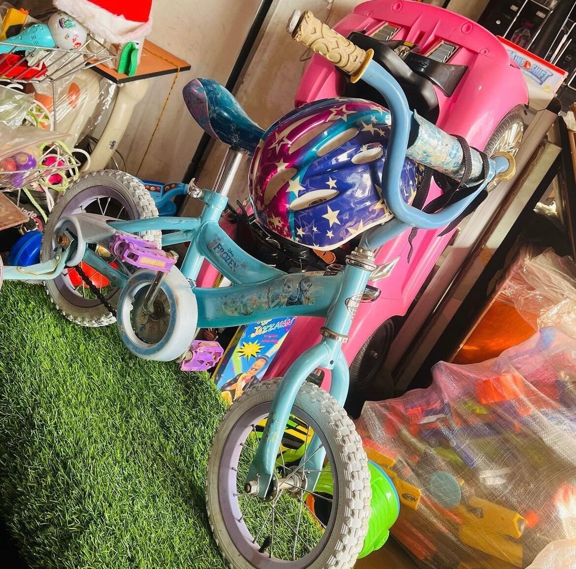 Kids bicycle with Helmet