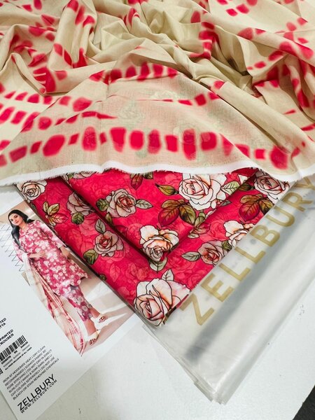 Shirt trousers and duppata