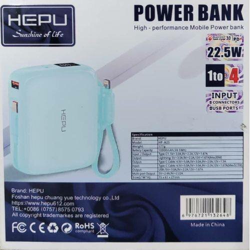 HEPU 10000mAh Power Bank