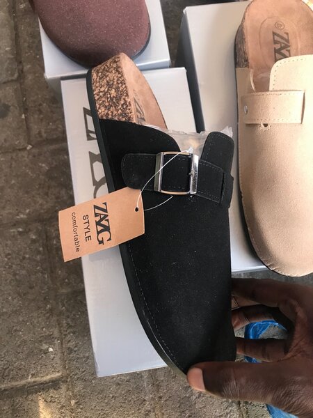 ZazG Suede Clogs