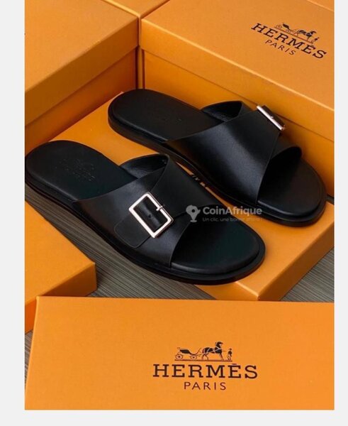 Sandales en cuir Hermès