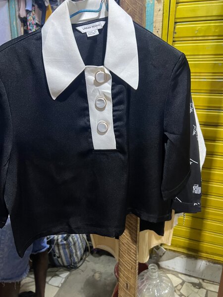 Chemise Élégante Noir et Blanc