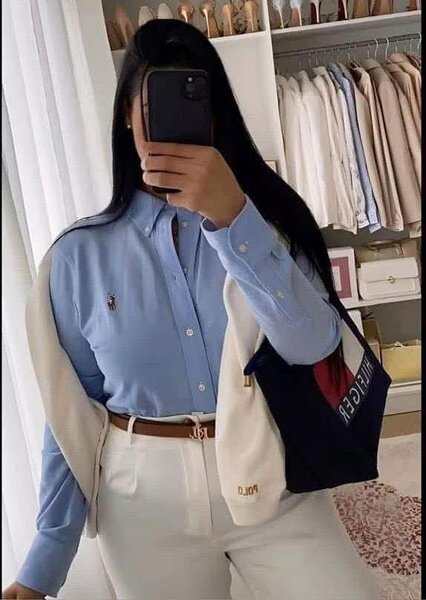 Chemise élégante femme en coton