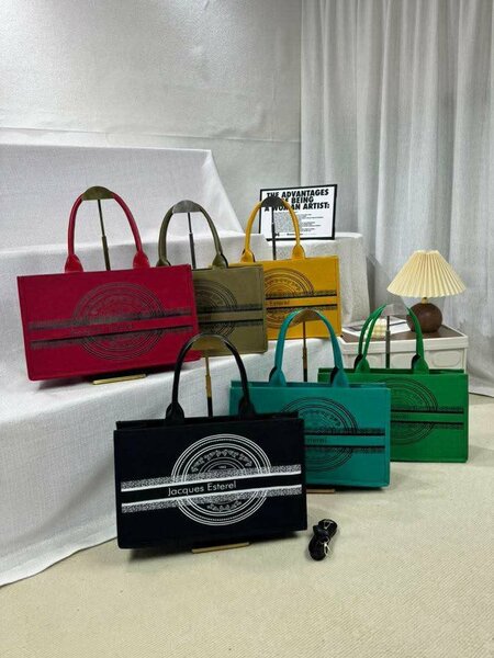 Sacs Tote en Coton Colorés