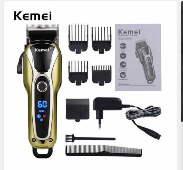 Tondeuse Kemei Pro Rechargeable