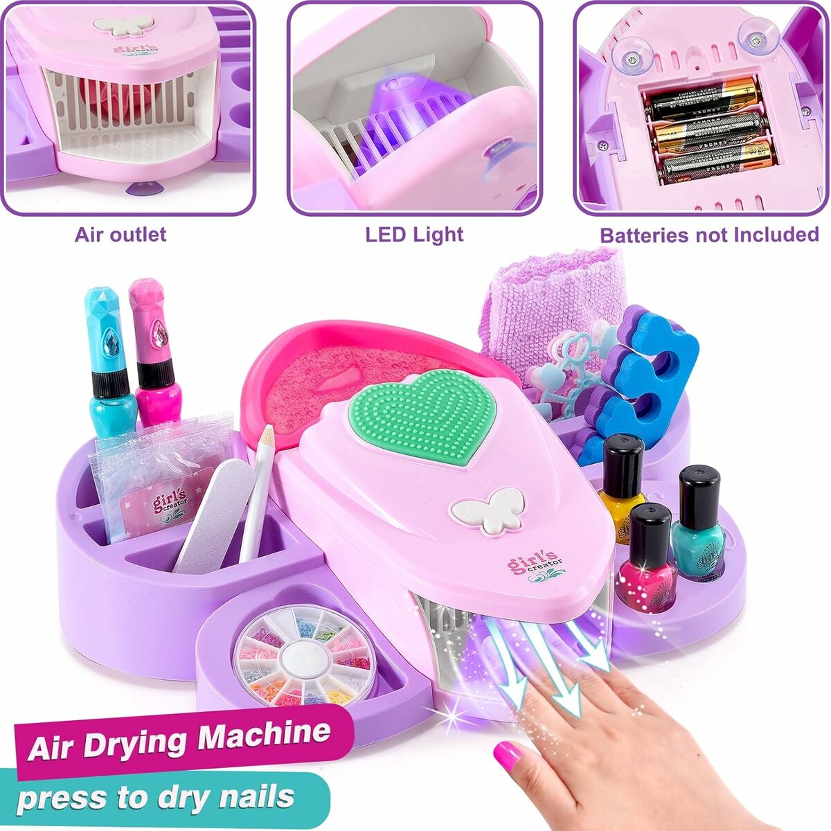 Kit de Manucure Enfant Créatif