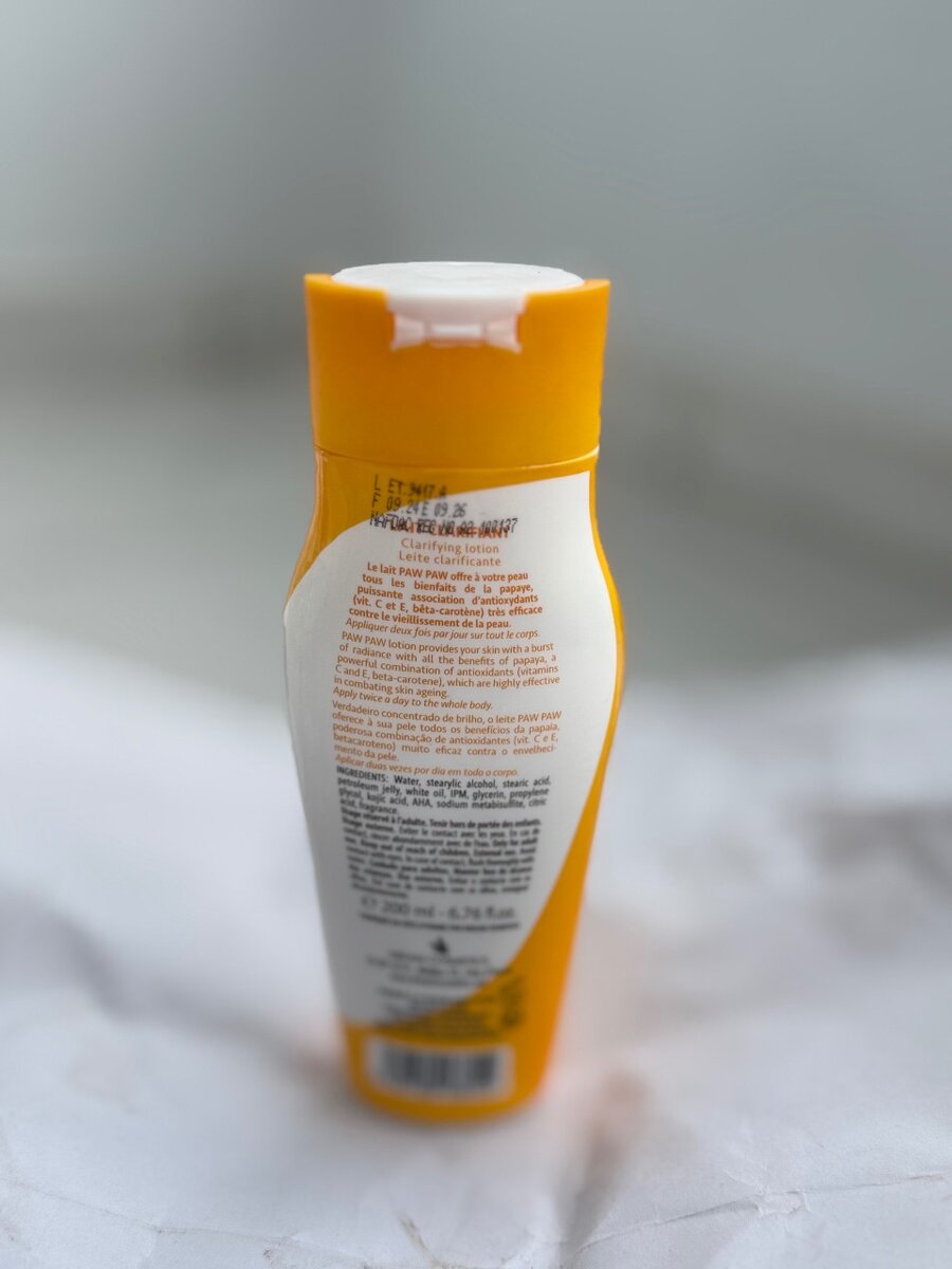 Lotion à base papaye - 200ml