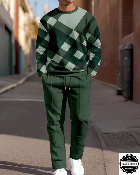 Ensemble sportif élégant homme