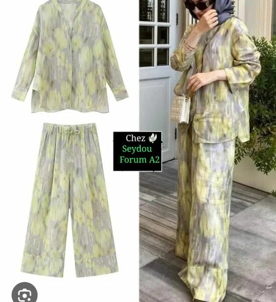 Ensemble Femme Fluide Élégant