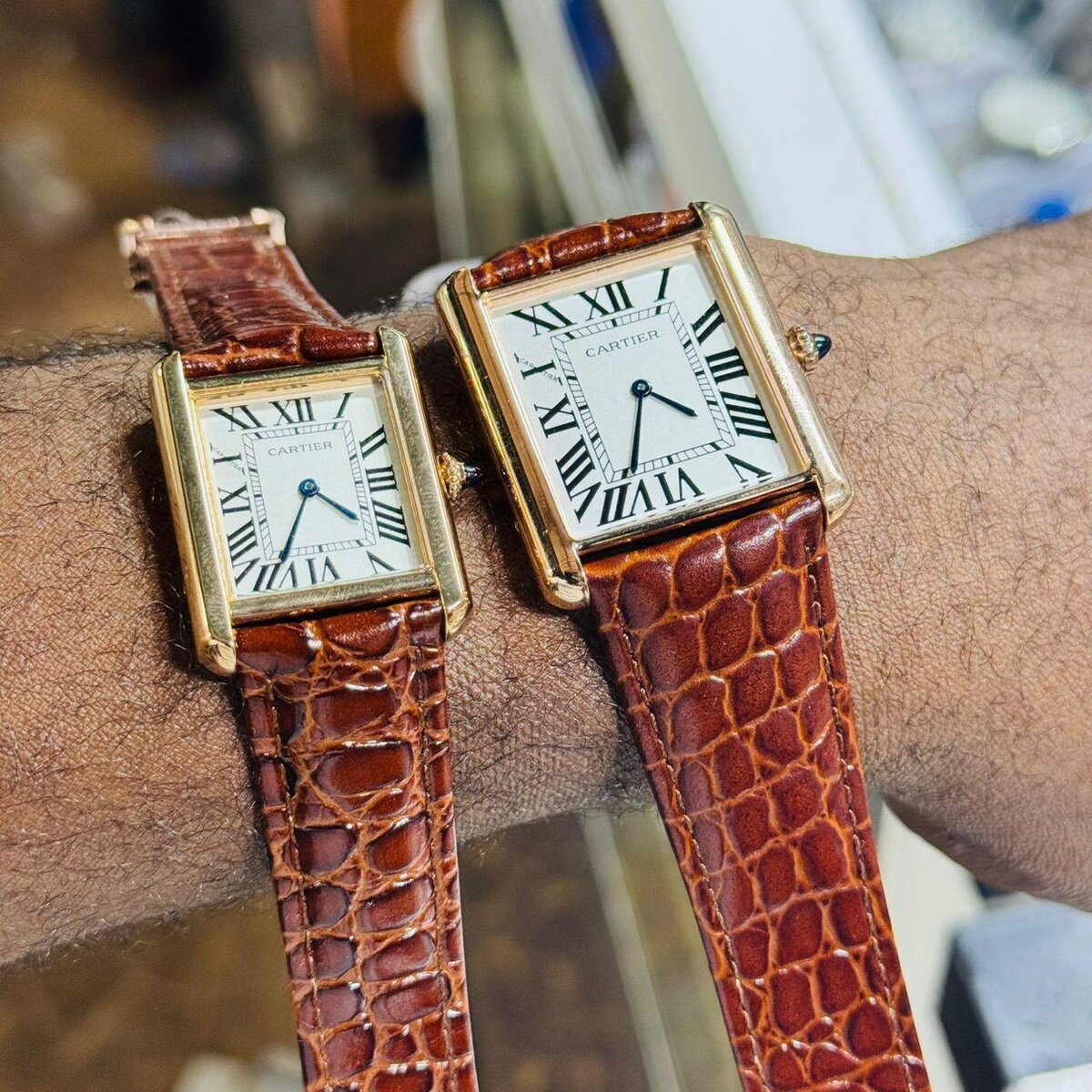 Montre Cartier élégant
