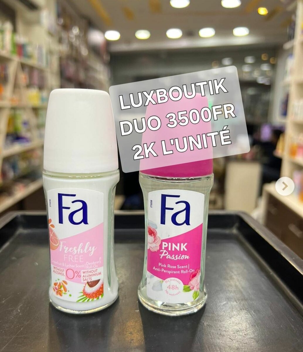 Déo Roll-on Fa Men et Women