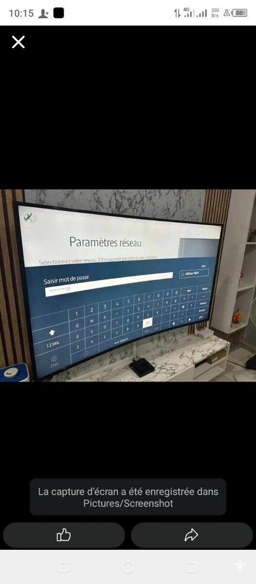 Téléviseur Samsung UHD 4K