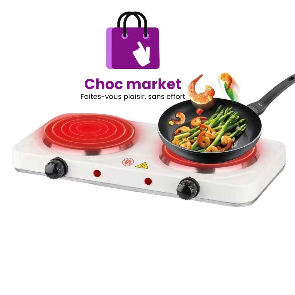 Cuisinière électrique duo