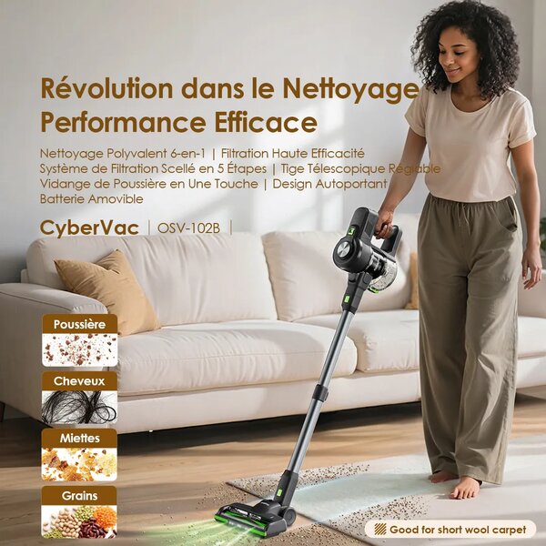 Aspirateur Balai Sans Fil Puissant
