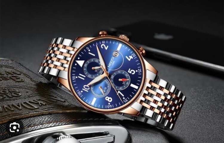 Montre Homme Luxe Chronographe