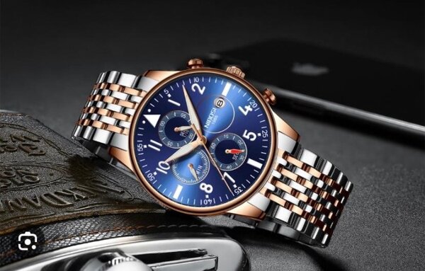 Montre Homme Luxe Chronographe