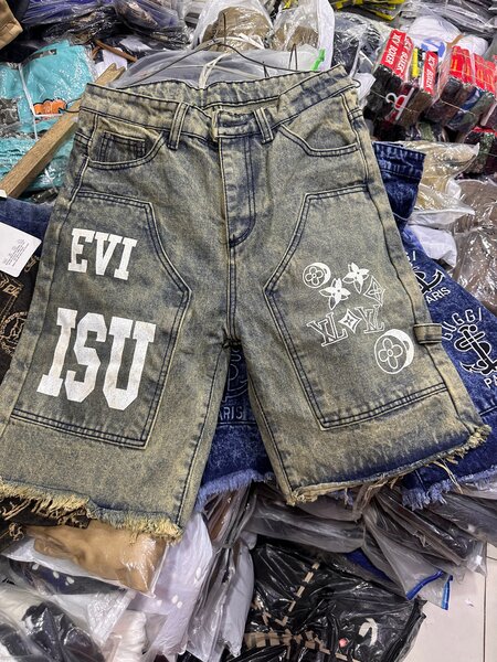 Shorts en jean décontractés