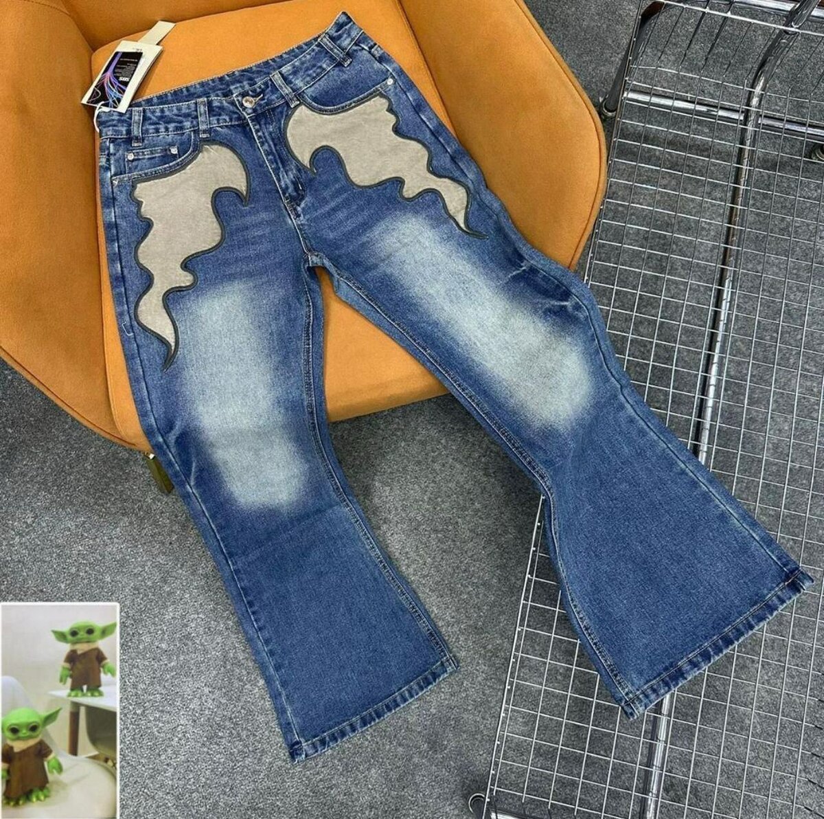 Men's quality baggy jeans