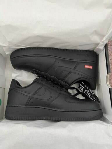 Nike Air Force 1 Supreme Black