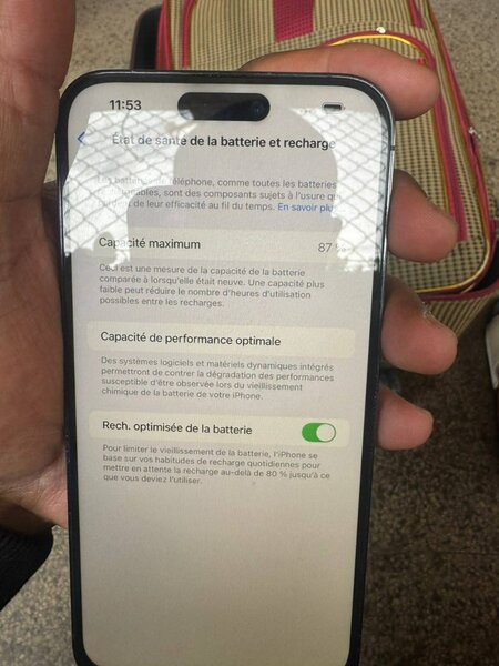 iPhone XR Bleu