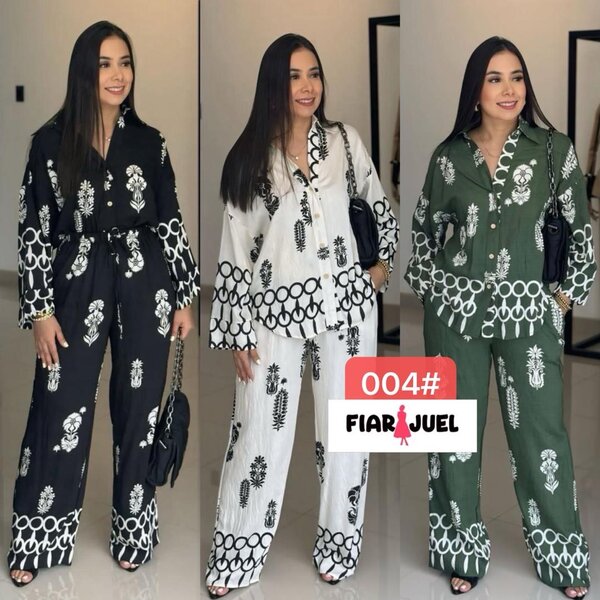 Ensemble Chemisier et Pantalon