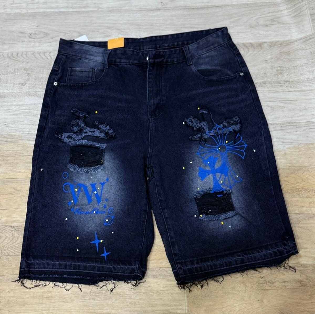Shorts en jeans décontractés homme