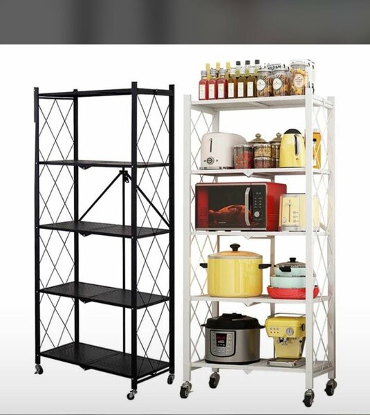 5 tier kitchen storage rack