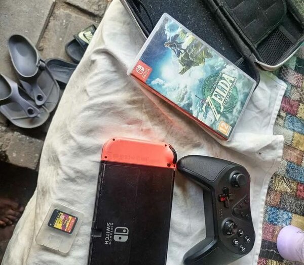 Nintendo Switch avec Zelda