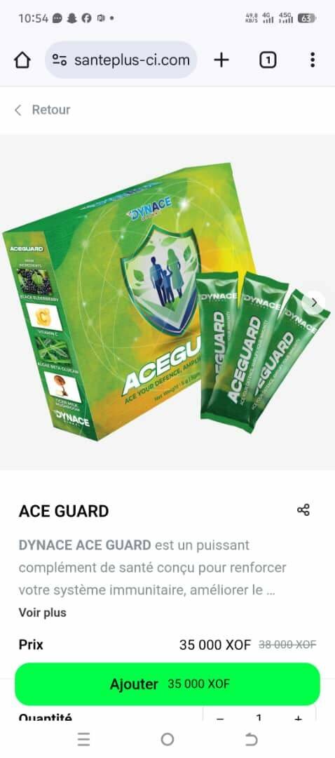 Thé Aceguard
