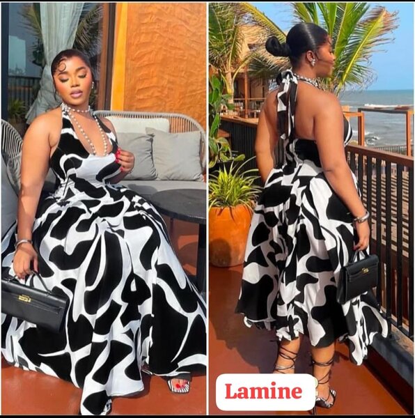 Robe d'été maxi élégante