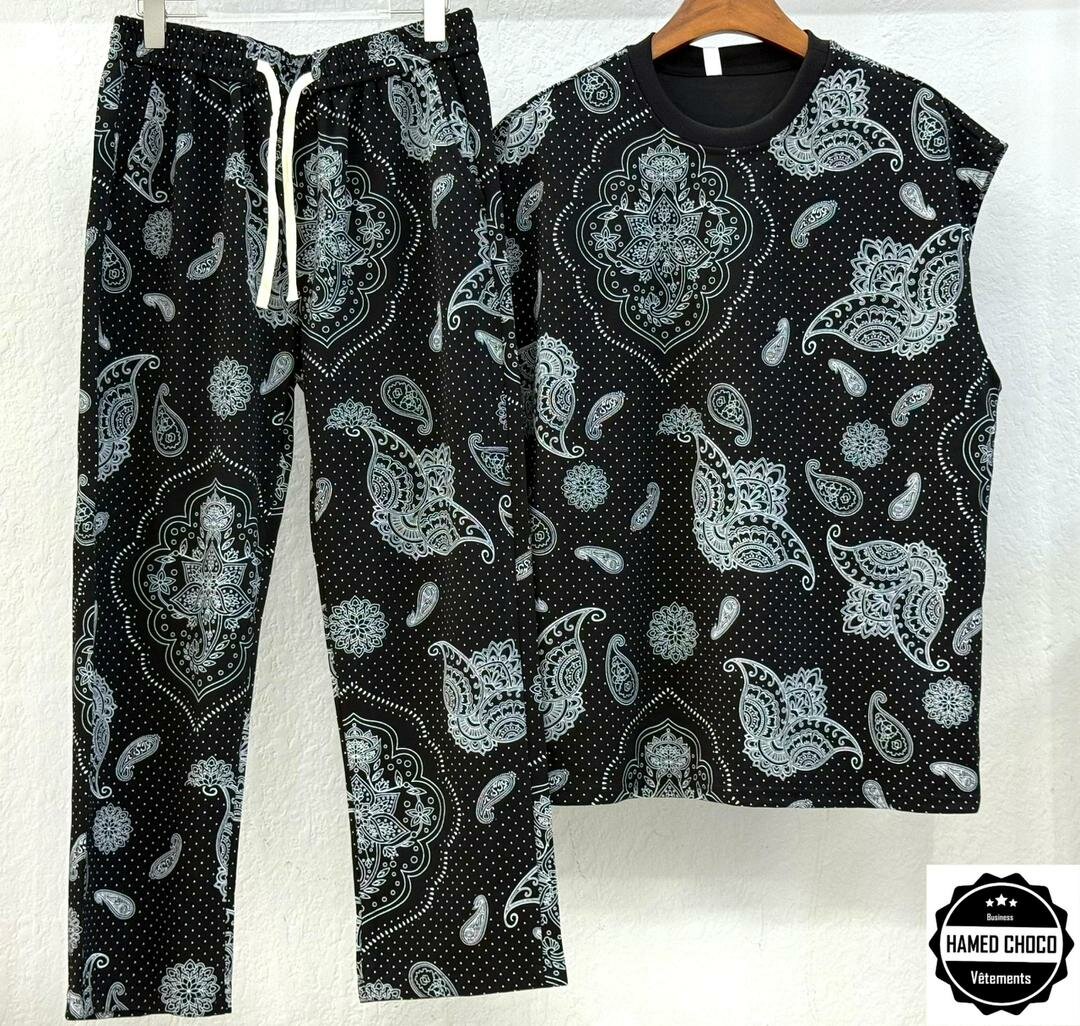 Ensemble de pyjama paisley
