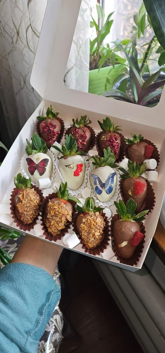 Клубника в шоколаде