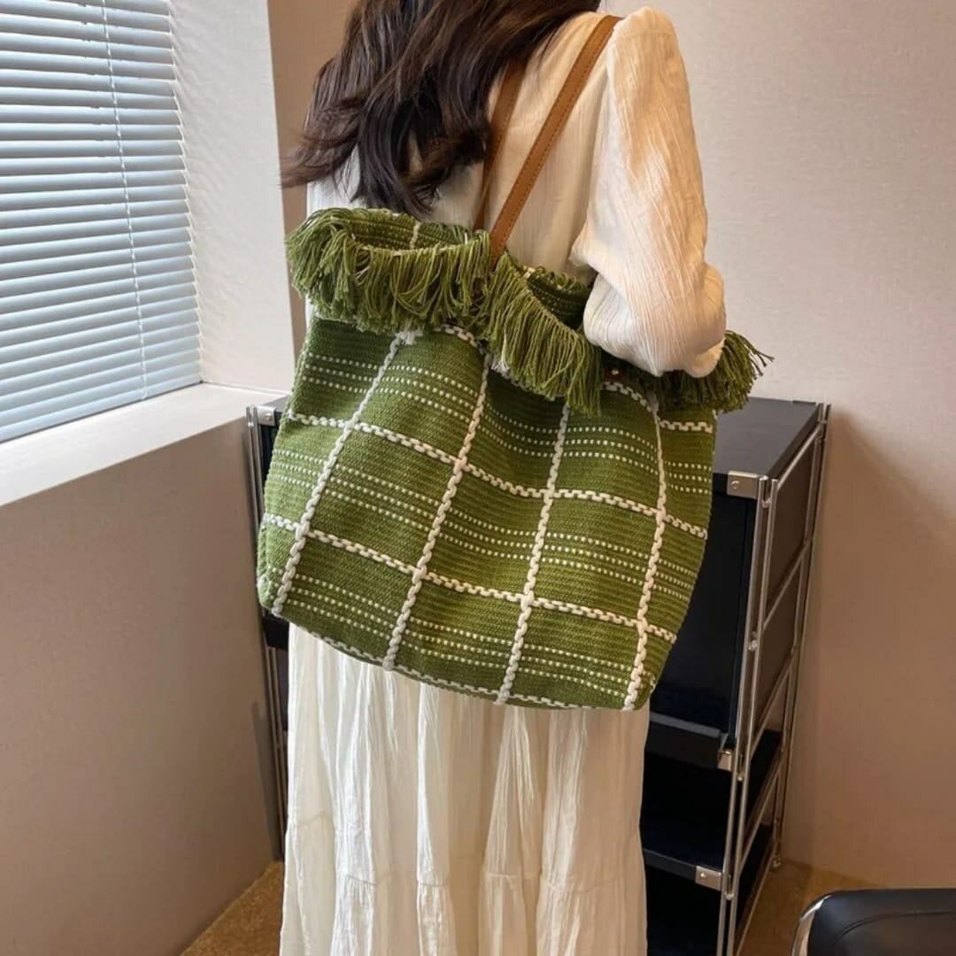 Sac fourre-tout à franges