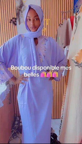 Boubou Africain pour Femme